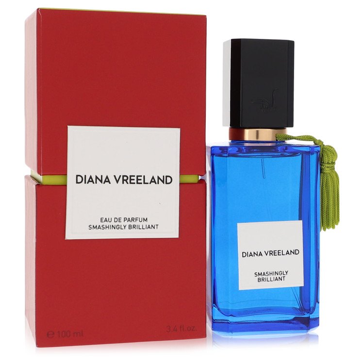 Diana Vreeland Smashingly Brilliant by Diana Vreeland Eau De Parfum Spray (Unisex) 3.4 oz Diana Vreeland Smashingly Brilliant by Diana Vreeland Eau De Parfum Spray (Unisex) 3.4 oz